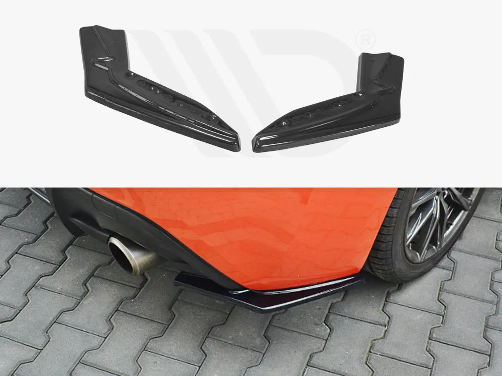 Maxton Design Rear Side Splitters V.1 Toyota Gt86 Facelift (2017-Up) 1