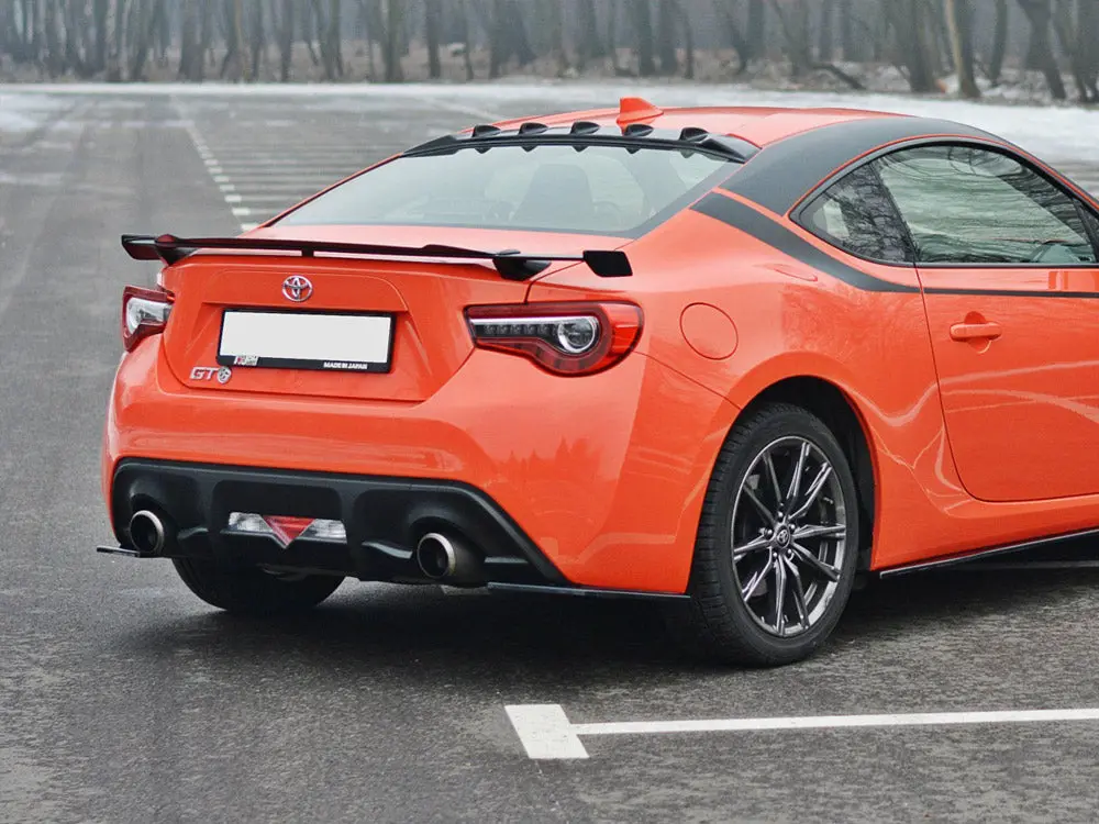 Maxton Design Rear Side Splitters V.1 Toyota Gt86 Facelift (2017-Up) 2