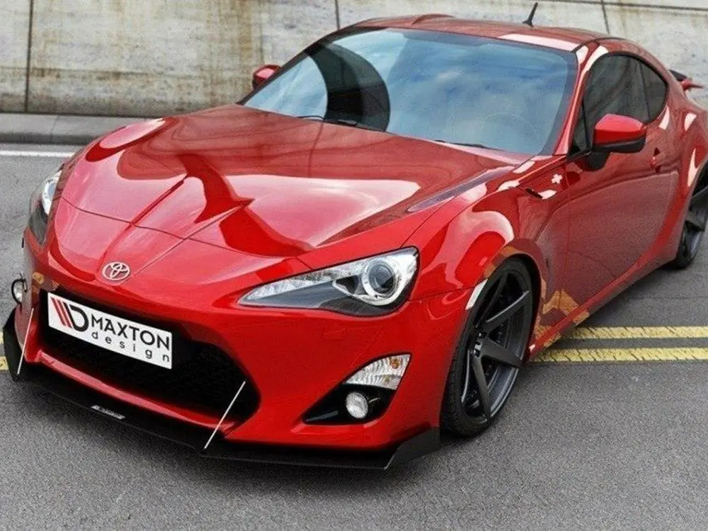 Maxton Design Front Racing Splitter Toyota Gt86 (With Wings) (2012-2016) 2