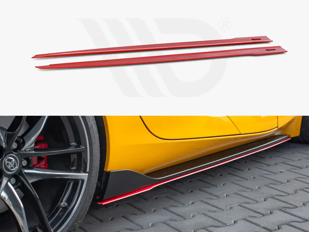 Maxton Design Side Skirts Diffusers V.2 Toyota Supra Mk5 (2019-) 1