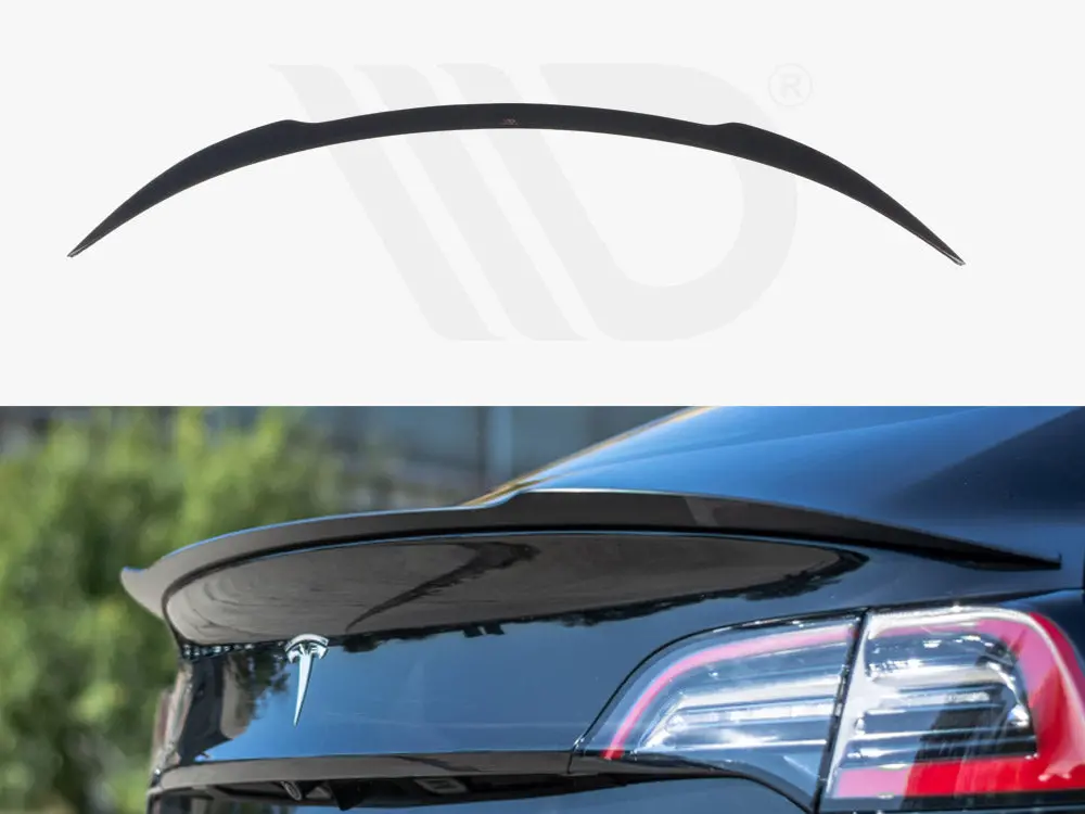 Maxton Design Spoiler Extension Tesla Model 3 (2017-) 1