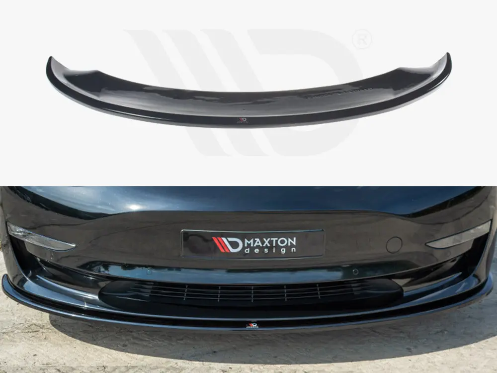 Maxton Design Front Splitter Tesla Model 3 (2017-) 1