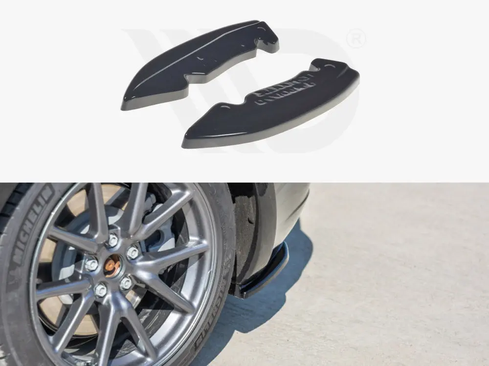 Maxton Design Rear Side Splitters Tesla Model 3 (2017-) 1