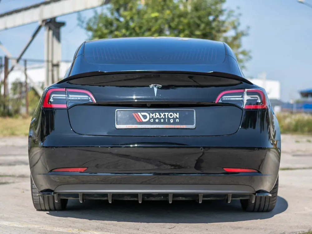 Maxton Design Rear Side Splitters Tesla Model 3 (2017-) 2