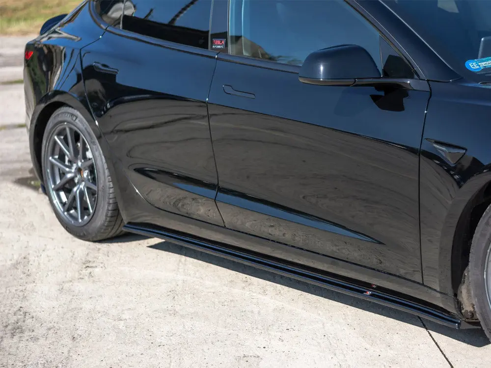 Maxton Design Side Skirts Diffusers Tesla Model 3 (2017-) 2