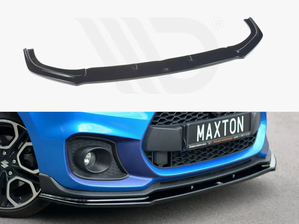 Maxton Design Front Splitter V.1 Suzuki Swift 6 Sport (2018-) 1