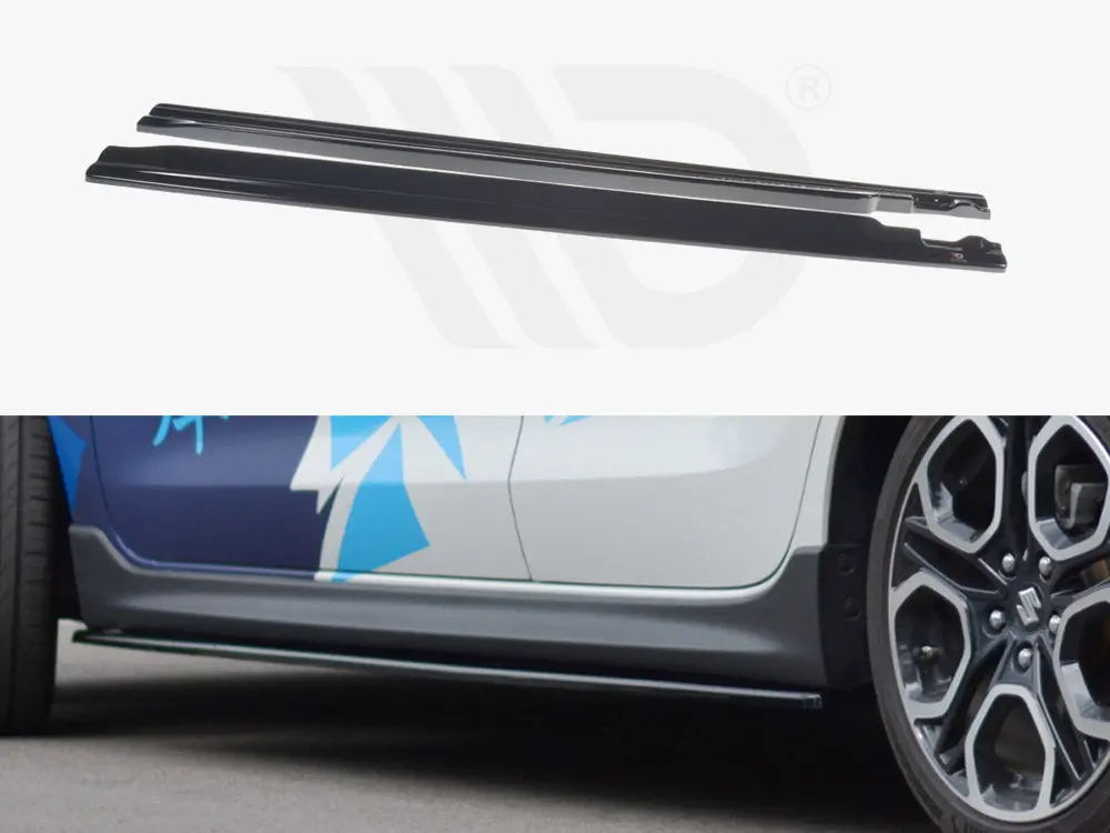 Maxton Design Side Skirts Diffusers Suzuki Swift 6 Sport (2018-) 1