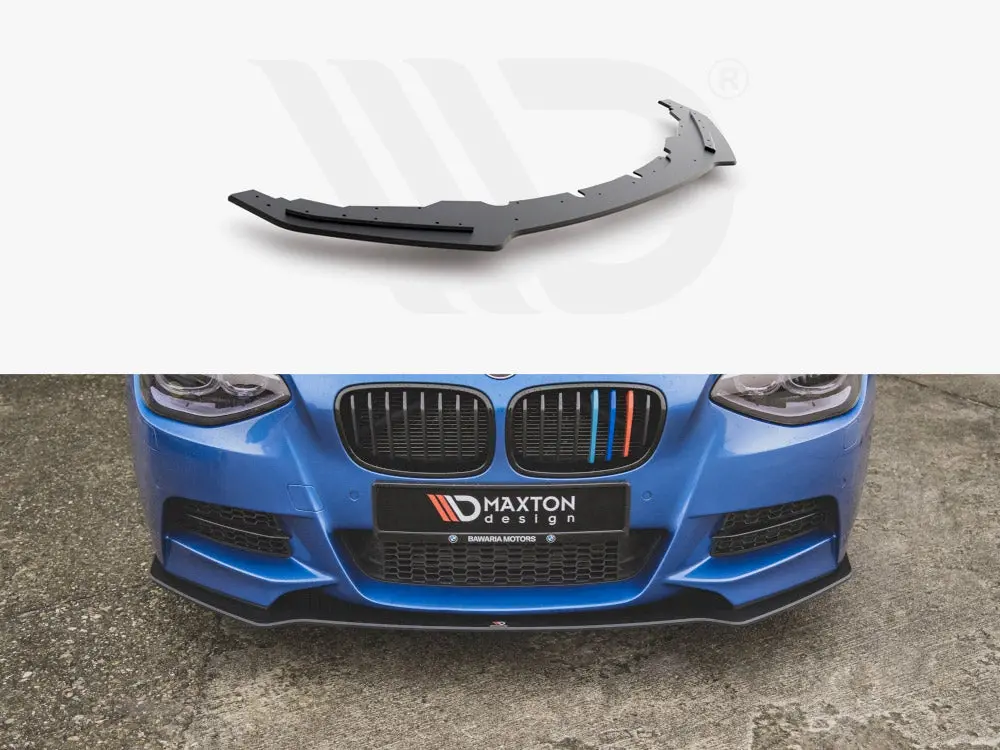 Maxton Design Racing Durability Front Splitter Bmw M135i F20 (2011-2015) 1