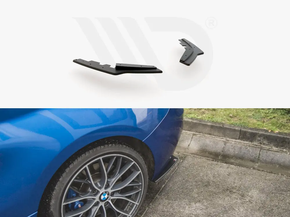 Maxton Design Racing Durability Rear Side Splitters Bmw M135i F20 (2011-2015) 1