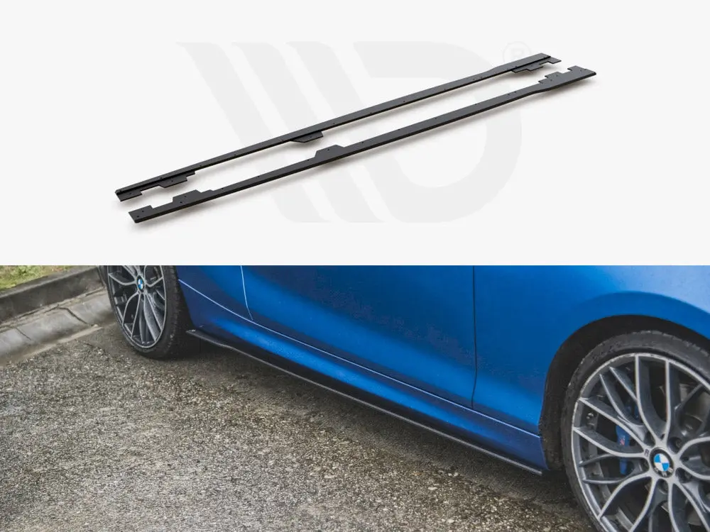 Maxton Design Racing Durability Side Skirts Diffusers Bmw 1 F21 M135i / M140i / M-Pack (2011-2019) 1