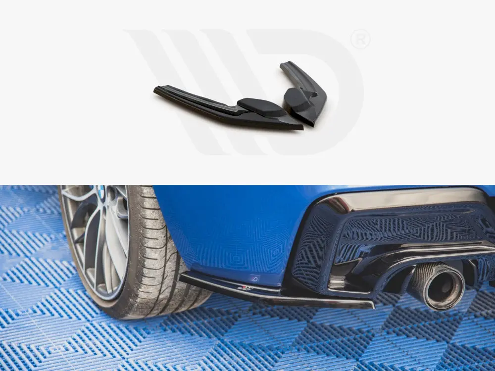 Maxton Design Rear Side Splitters V.2 Bmw M135i F20 (2011-2015) 1