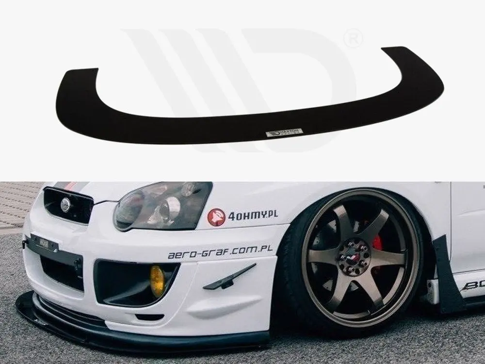 Front Racing Splitter Subaru Impreza Wrx Sti (Blobeye) 1