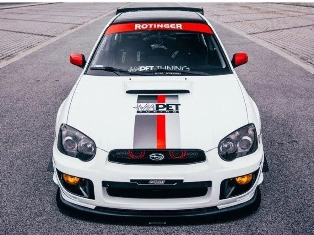 Front Racing Splitter Subaru Impreza Wrx Sti (Blobeye) 2