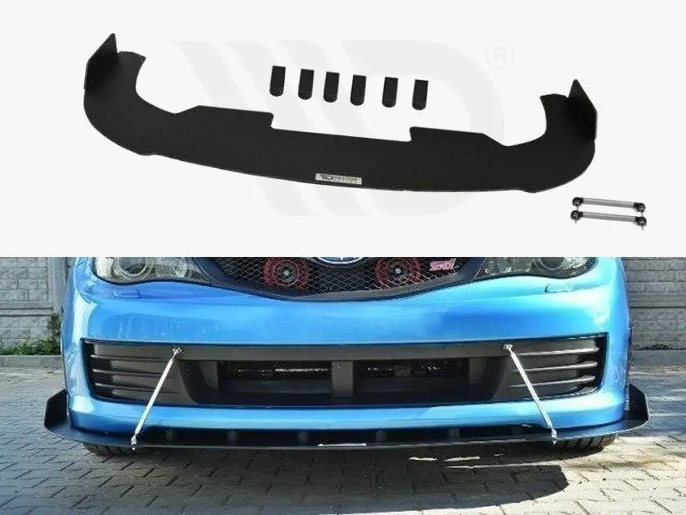 Front Racing Splitter Subaru Impreza Wrx Sti 2009-2011 1