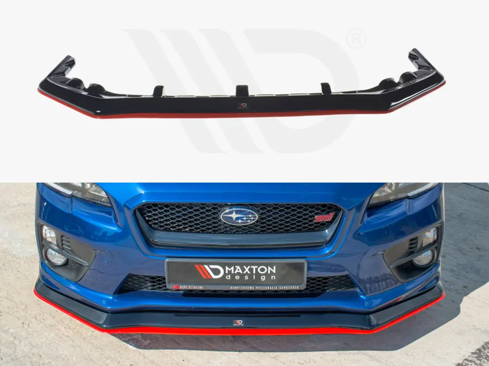 Maxton Design Front Splitter V.3 Subaru Wrx Sti 1