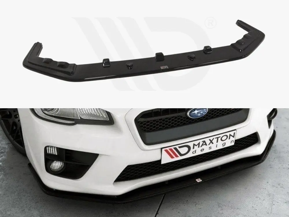 Maxton Design Front Splitter V.2 Subaru Wrx Sti 1