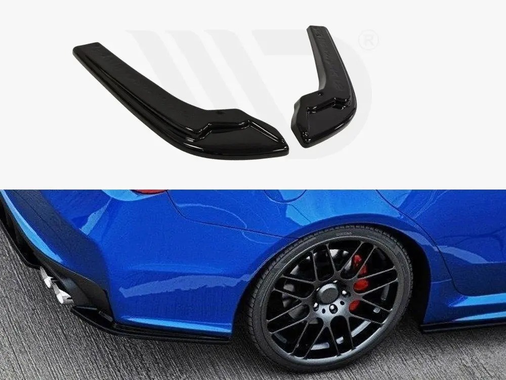 Rear Side Splitters Subaru Wrx Sti 1