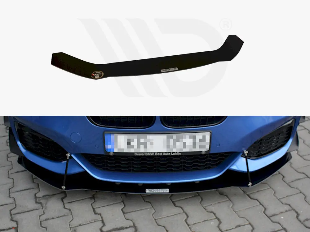 Maxton Design Front Racing Splitter V.1 Bmw 1 F20/F21 M-Power Facelift (2015-19) 1