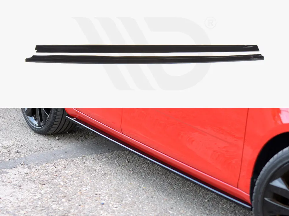 Maxton Design Side Skirts Diffusers Skoda Fabia Mk2 Rs (2010-2014) 1