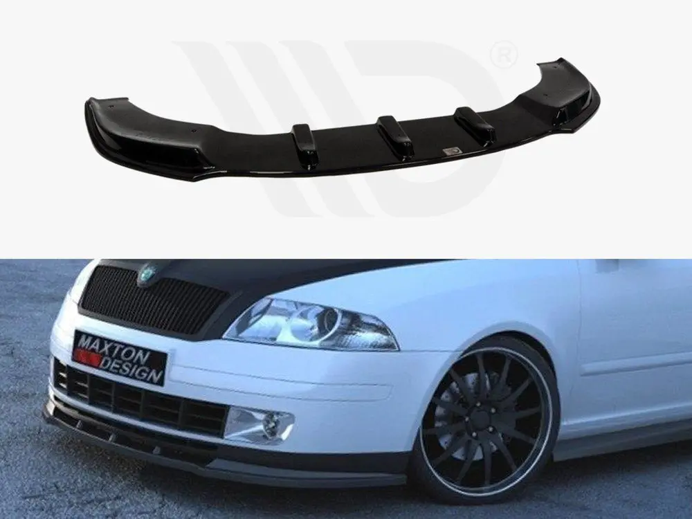 Maxton Design Front Splitter Octavia 2 Preface Model, Standard Bumper 1