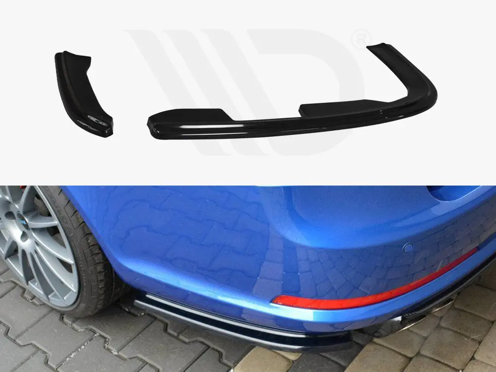 Maxton Design Rear Side Splitters Skoda Octavia Mk2 Vrs Estate Facelift (2008-2013) 1