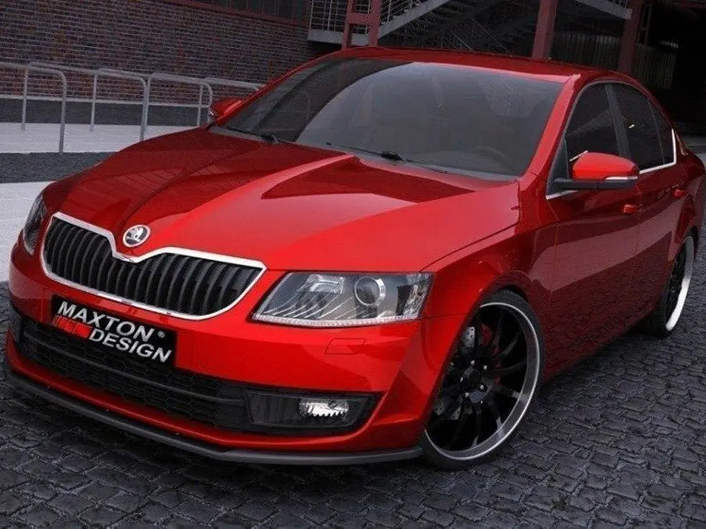 Maxton Design Front Splitter Skoda Octavia Iii 1