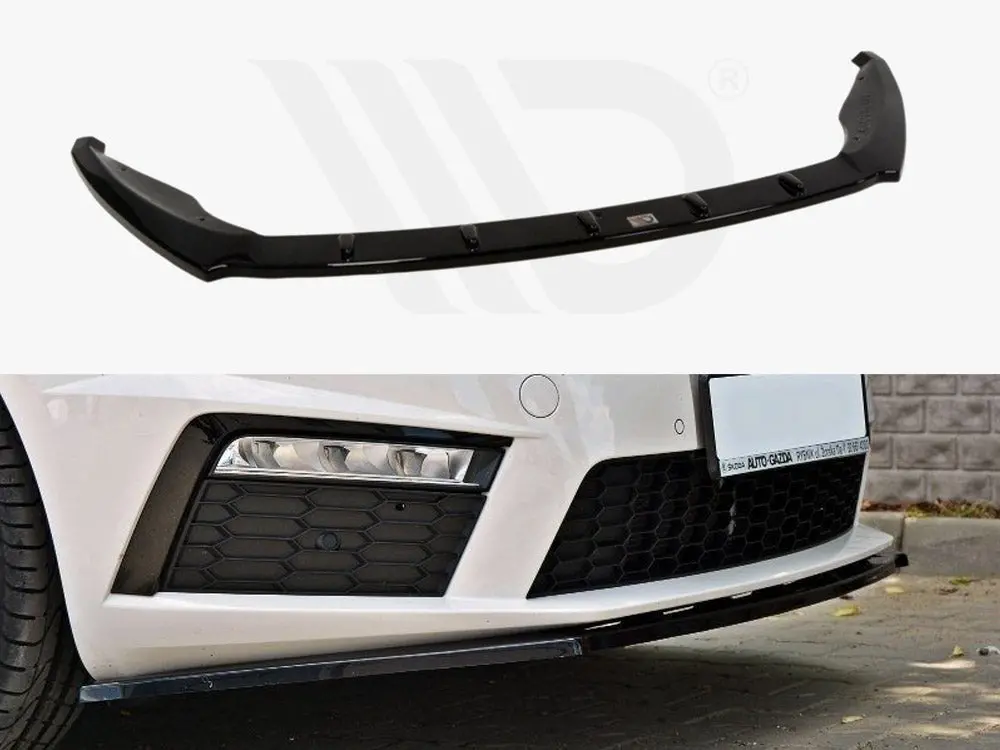 Maxton Design Front Splitter V.1 Skoda Octavia Mk3 Vrs (2013-2016) 1