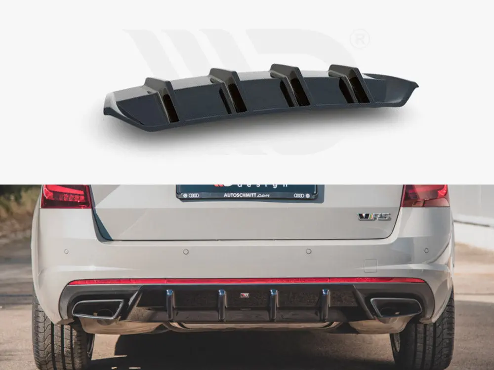 Maxton Design Rear Valance V.1 Skoda Octavia Vrs Mk3/ Mk3.5 Hatchback / Estate 1