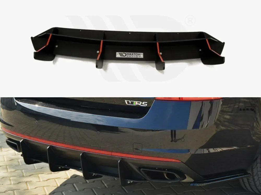 Rear Diffuser Skoda Octavia Vrs Mk3/ Mk3.5 Hatchback/ Estate 1