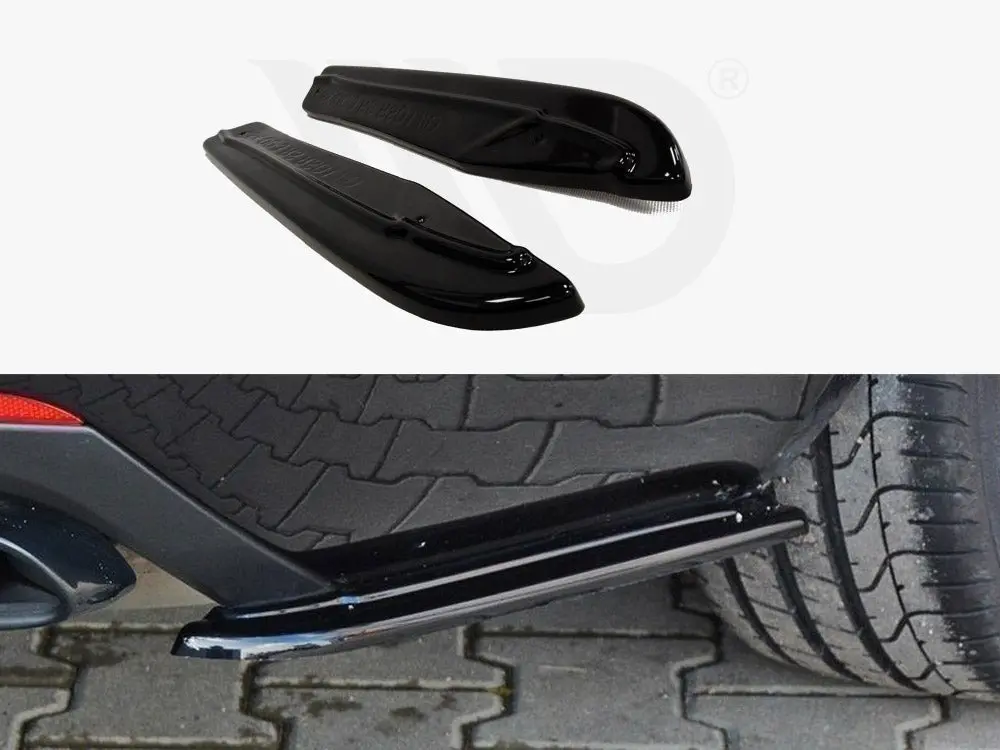 Maxton Design Rear Side Splitters Skoda Octavia Mk3 Vrs/ Mk3.5 Vrs Hatchback/Estate (2013-2019) 1