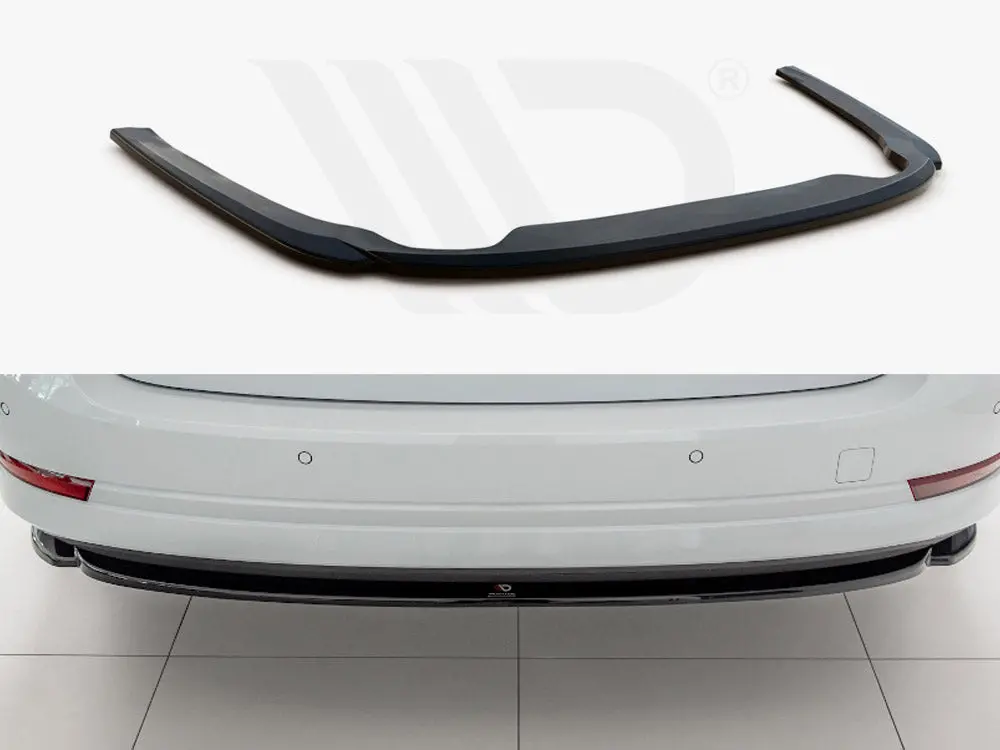 Maxton Design Central Rear Splitter Skoda Octavia Mk4 (2019-) 1