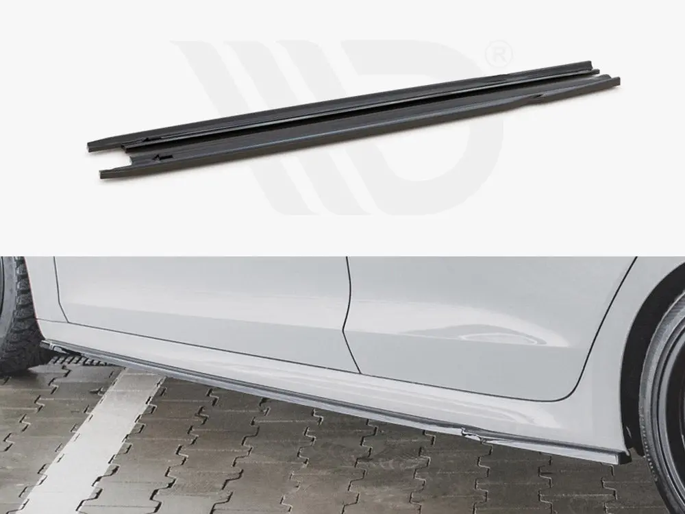 Maxton Design Side Skirt Diffusers V.1 Skoda Octavia Rs Liftback / Estate Mk4 1