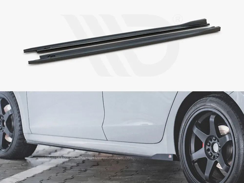 Maxton Design Side Skirt Diffusers V.2 Skoda Octavia Rs Liftback / Estate Mk4 1