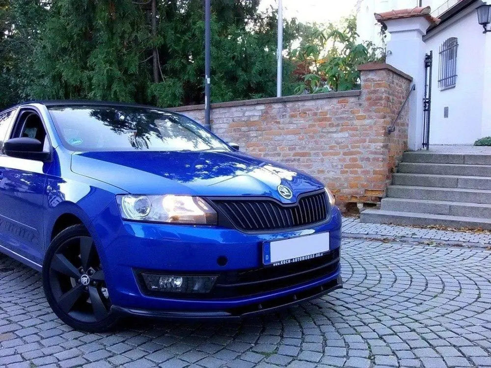 Maxton Design Front Splitter Skoda Rapid 2