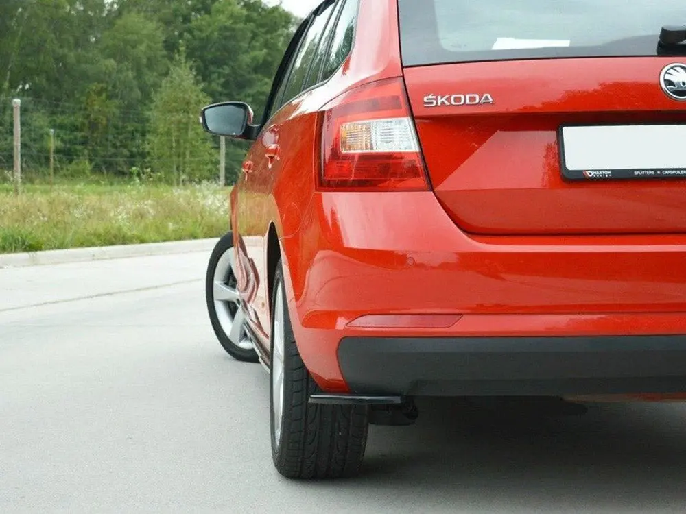 Maxton Design Rear Side Diffusers Skoda Rapid Spaceback 2