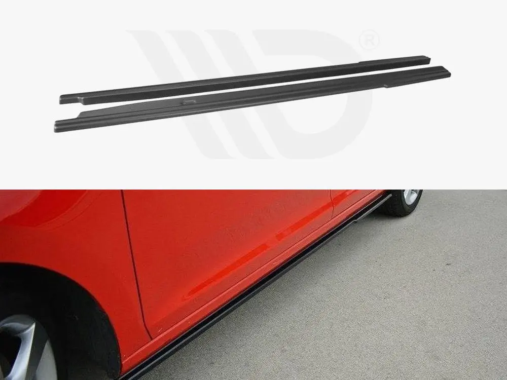 Maxton Design Side Skirts Diffusers Skoda Rapid 1