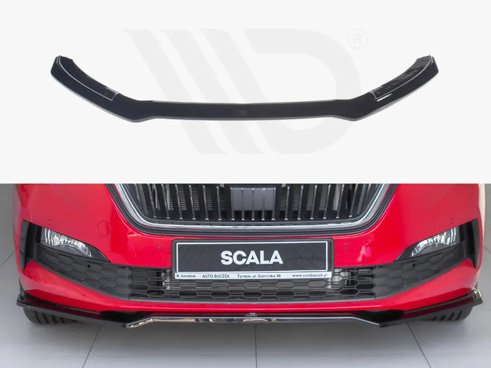 Front Splitter V.2 Skoda Scala (2019-Up) 1