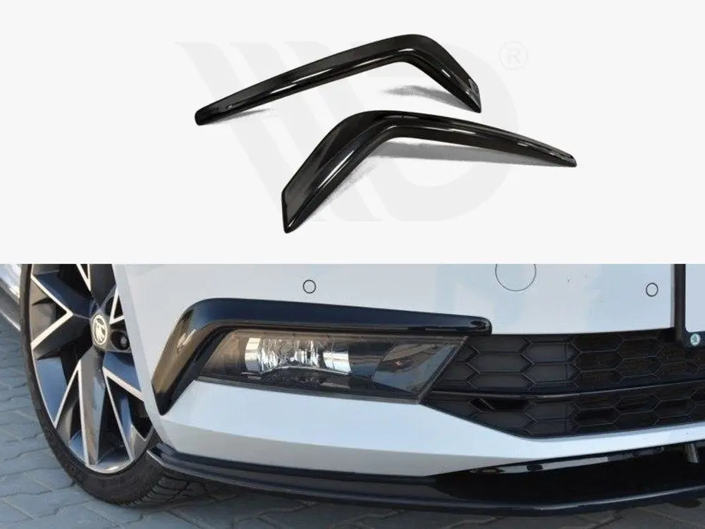 Maxton Design Frames For Lights Skoda Superb Iii 1