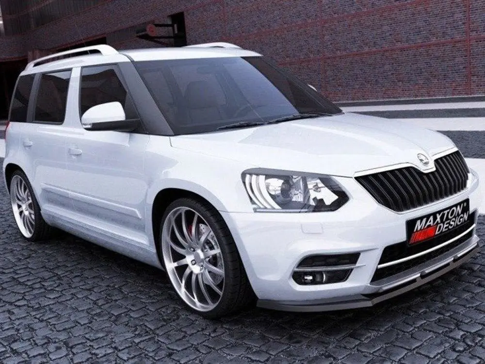 Maxton Design Front Splitter Skoda Yeti City Facelift Model (2013-Up) 1