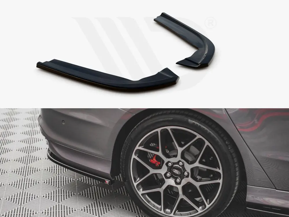 Rear Side Splitters V.1 Ford Mondeo St-Line Mk5 Facelift (2019-) 1