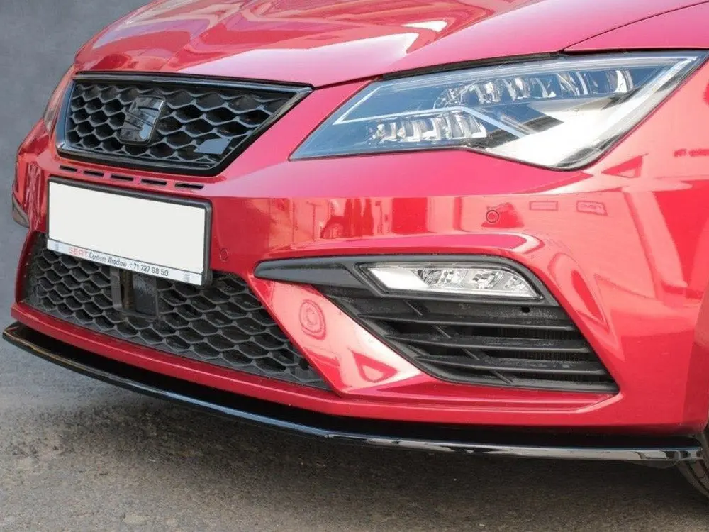 Maxton Design Front Splitter V.1 Seat Leon Mk 3.5 Cupra/Fr Estate (2017-2019) 2