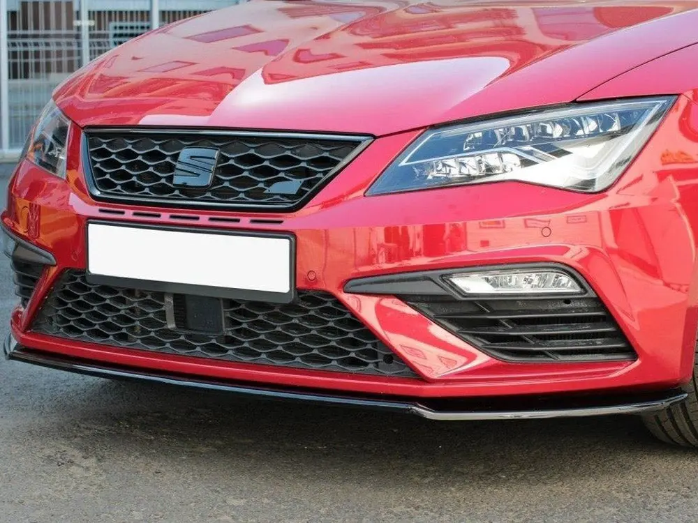 Maxton Design Front Splitter V.2 Seat Leon Mk 3.5 Cupra/Fr (2017-2019) 1