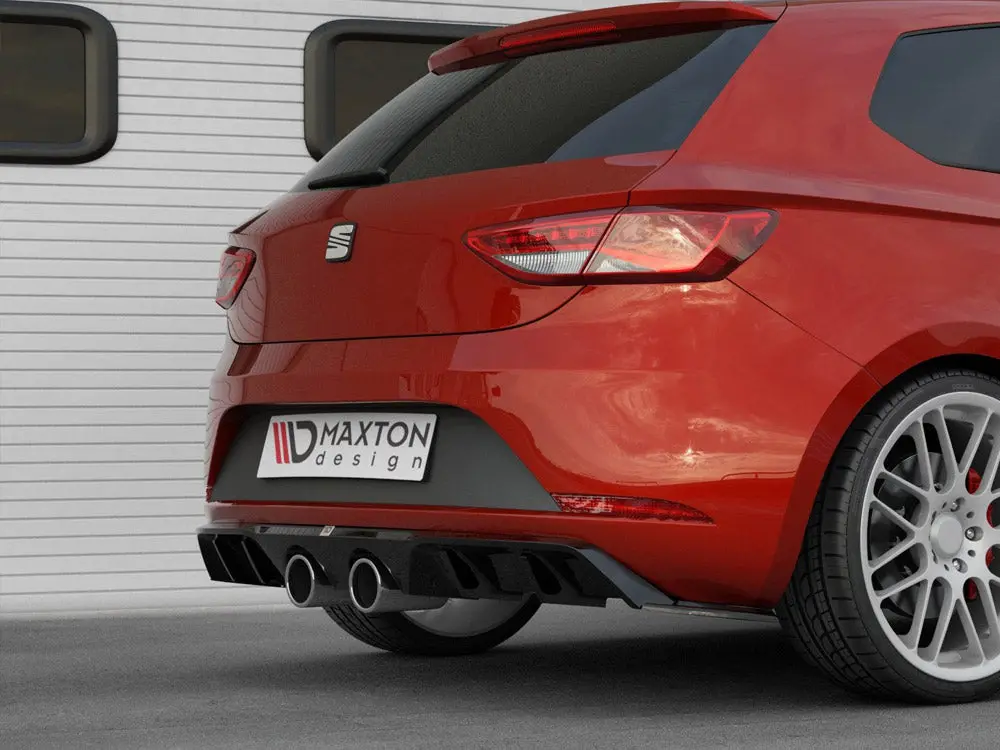 Maxton Design Rear Valance V.2 Seat Leon Mk3 Cupra Facelift (2017-) 1