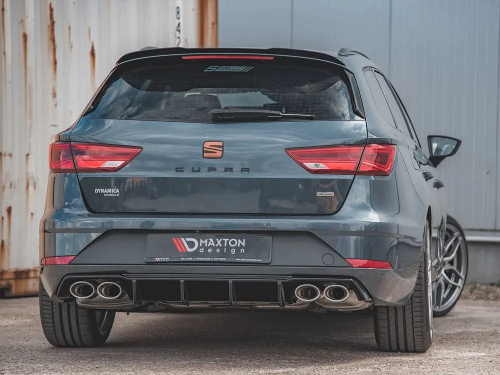 Maxton Design Rear Valance V3 Seat Leon Mk3.5 Cupra Estate (2017-2019) 2