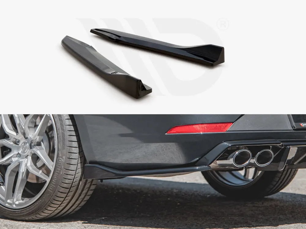 Maxton Design Rear Side Splitters V.3 Seat Leon Cupra Mk3 Facelift Estate (2017-2019) 1