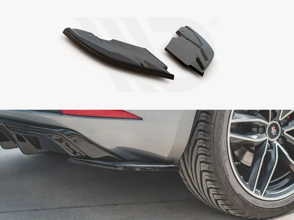 Maxton Design Rear Side Splitters Seat Leon Mk3 Fr Facelift (2017-2019) 1