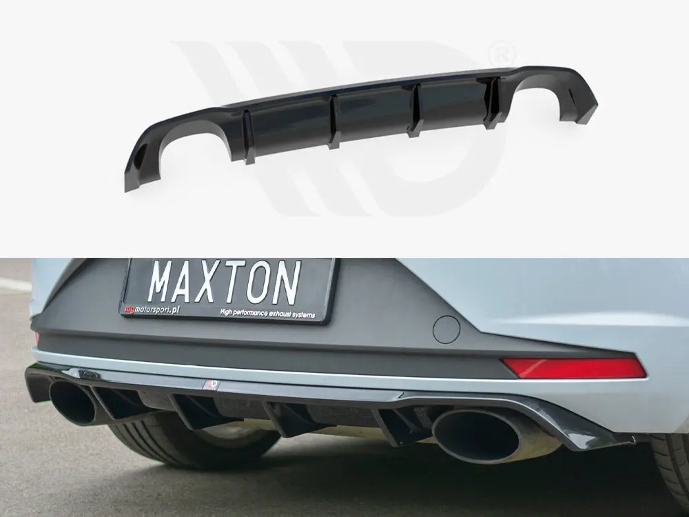 Maxton Design Rear Valance Seat Leon Mk3 Cupra (2014-2016) 1