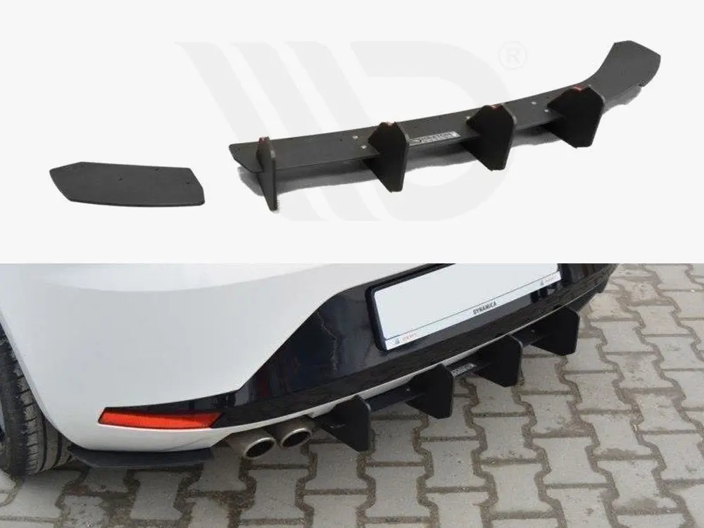 Maxton Design Rear Diffuser Seat Leon Mk3 Fr Hatchback (2012-2016) 1