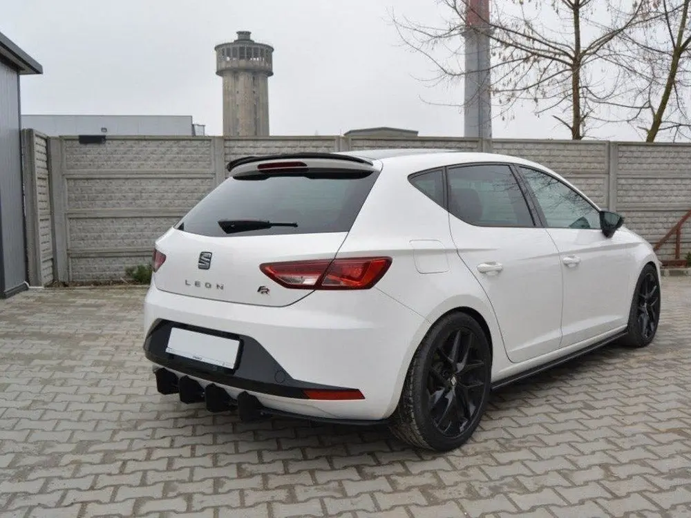Maxton Design Rear Diffuser Seat Leon Mk3 Fr Hatchback (2012-2016) 2