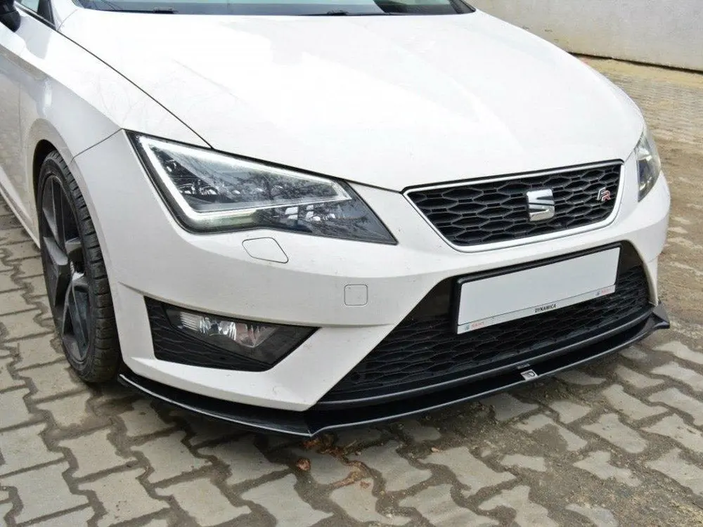 Maxton Design Front Splitter Seat Leon Iii Cupra / Fr 1